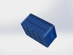 Goods Container 3D Model