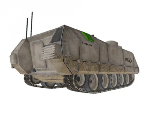 APC Scifi Tank KB03 3D Model