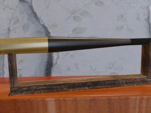 Baseball bat Gold-carbone 3D Model
