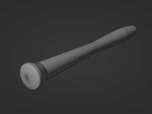 Baseball bat Gold-carbone 3D Model