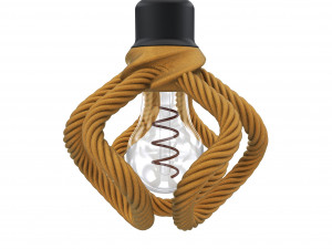 Rope cube lampshade-Ready to print 3D Print Model
