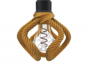 Rope cube lampshade-Ready to print 3D Print Model