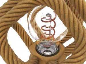 Rope cube lampshade-Ready to print 3D Print Model