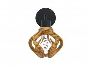 Rope cube lampshade-Ready to print 3D Print Model