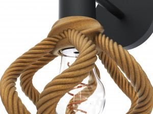Rope cube lampshade-Ready to print 3D Print Model