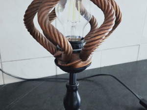 Rope cube lampshade-Ready to print 3D Print Model