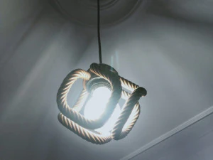 Rope cube lampshade-Ready to print 3D Print Model