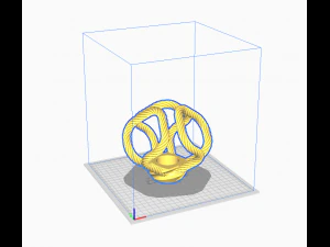 Rope cube lampshade-Ready to print 3D Print Model