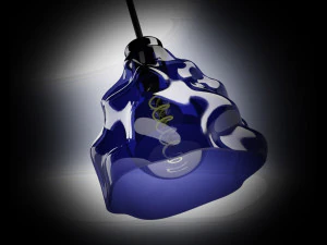 Paralume spiegazzato: pronto per la stampa Modello di stampa 3D