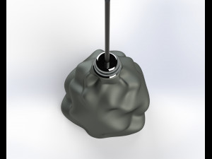 Wrinkled lampshade-Ready to print Modelo de Impressão 3D