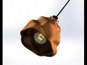 Wrinkled lampshade-Ready to print 3D Print Model