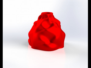 Wrinkled lampshade-Ready to print Modelo de Impressão 3D