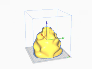 Wrinkled lampshade-Ready to print 3D Print Model