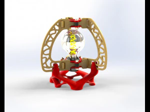 Butterfly lampshade-ready to print 3D Print Model