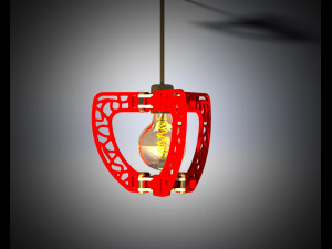 Butterfly lampshade-ready to print 3D Принт Модель
