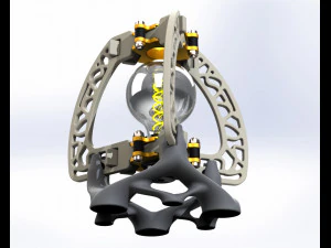 Butterfly lampshade-ready to print 3D Print Model