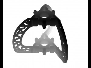Butterfly lampshade-ready to print 3D Принт Модель