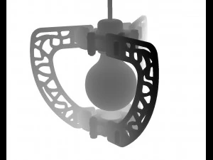 Butterfly lampshade-ready to print 3D Print Model