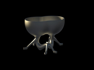 Pure love flower pot-ready to print 3D Druckmodell