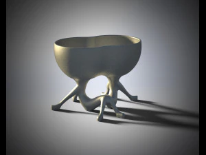 Pure love flower pot-ready to print 3D Print Model