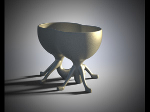 Pure love flower pot-ready to print 3D Druckmodell