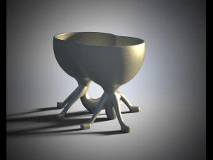 Pure love flower pot-ready to print 3D Print Model