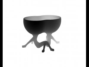 Pure love flower pot-ready to print 3D Print Model