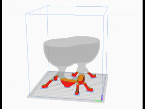 Pure love flower pot-ready to print 3D Print Model