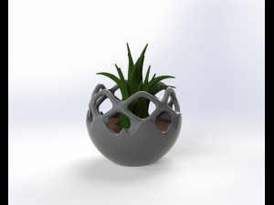 Freedom flower pot-ready to print 3Dプリントモデル