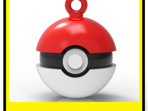 POKEMON CHRISTMAS ORNAMENTS - POKEBALLS 3D Print Model