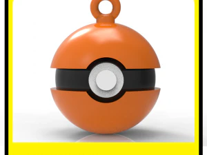 POKEMON ENFEITES DE NATAL - POKEBALLS - CHARMANDER Modelo de Impressão 3D