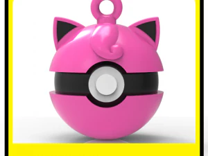 POKEMON ENFEITES DE NATAL - POKEBOLAS - JIGGLYPUFF Modelo de Impressão 3D