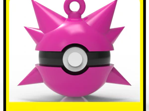 POKEMON ENFEITES DE NATAL - POKEBALLS - HAUNTER Modelo de Impressão 3D