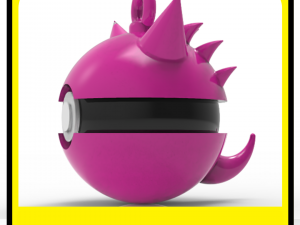 POKEMON CHRISTMAS ORNAMENTS - POKEBALLS - GENGAR Model Cetak 3D