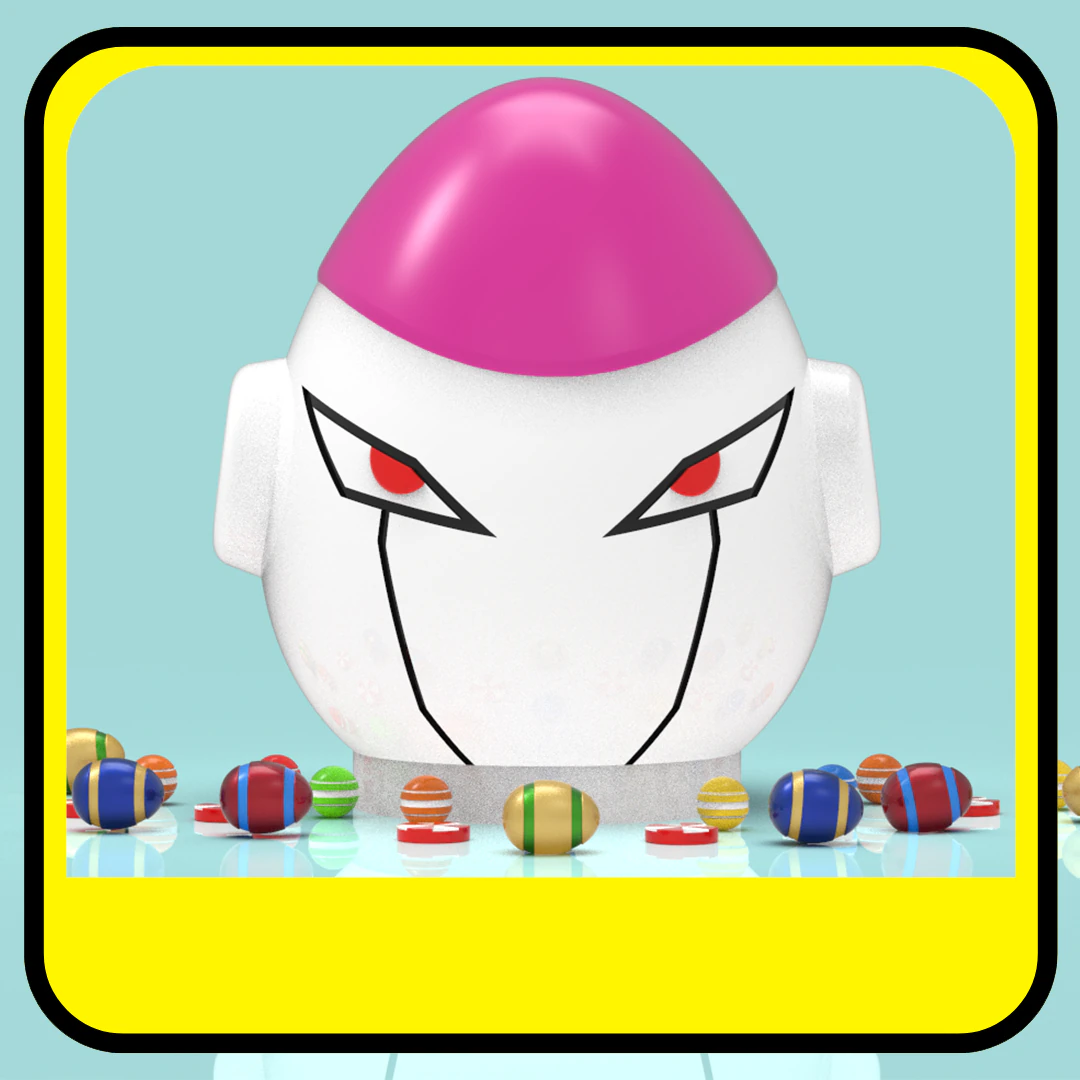 Freezer piggy bank or easter egg 3D Print Model .c4d .max .obj .3ds .fbx .stl .blend