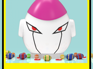 Freezer piggy bank or easter egg 3D प्रिंट मॉडल