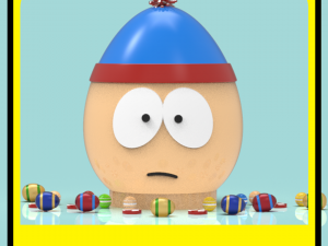 Stan Marsh piggy bank or easter egg 3D 프린트 모델