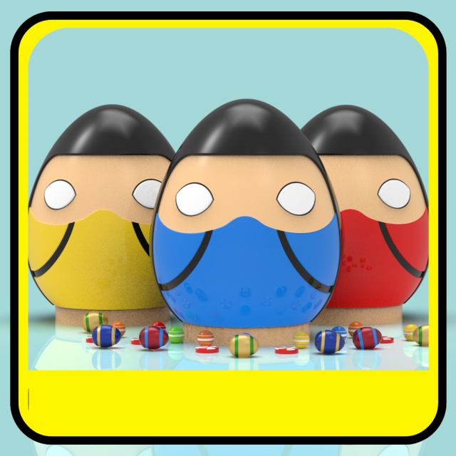 Mortal Kombat piggy bank or easter egg Model Cetak 3D .c4d .max .obj .3ds .fbx .stl .blend 