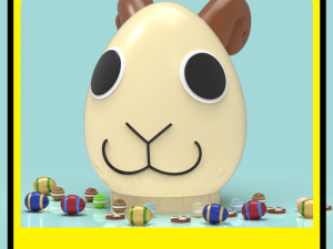 Going Merry piggy bank or easter egg 3D 프린트 모델