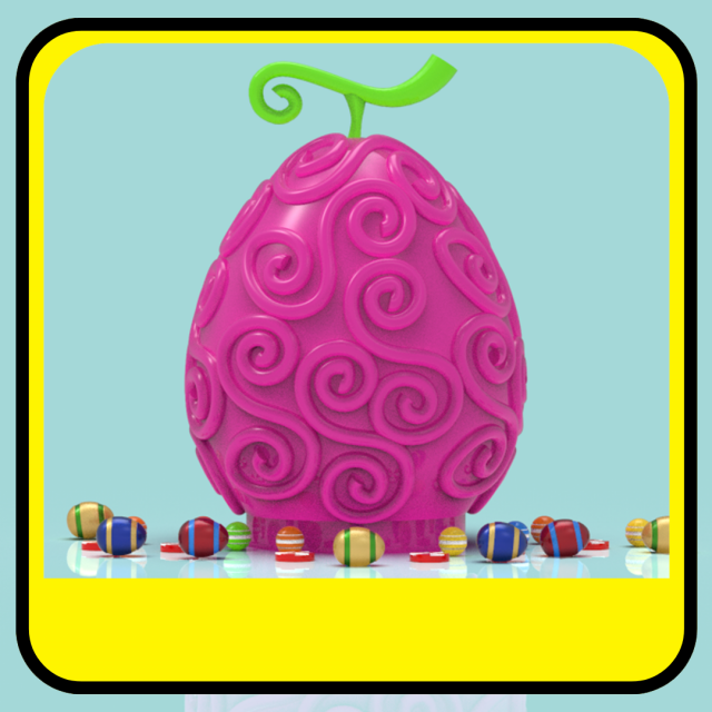 Gomu gomu piggy bank or easter egg Model Cetak 3D .c4d .max .obj .3ds .fbx .stl .blend 