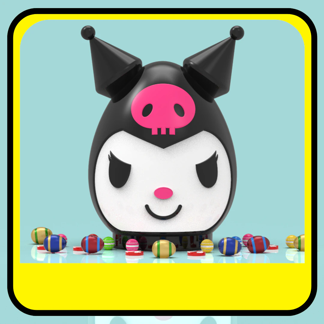 Kuromi piggy bank or easter egg 3D Print Model .c4d .max .obj .3ds .fbx .stl .blend 