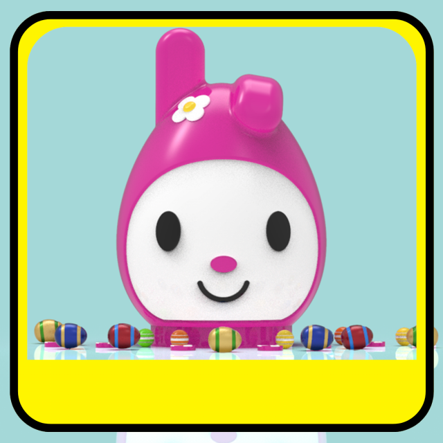 My Melody piggy bank or easter egg 3D-Druckmodell .c4d .max .obj .3ds .fbx .stl .blend 