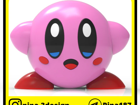 CONTENITORE KIRBY Modello di stampa 3D