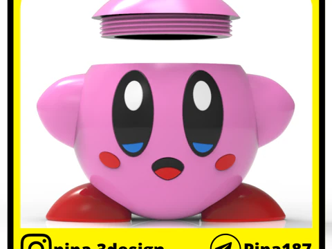 CONTAINER KIRBY 3D Print Model