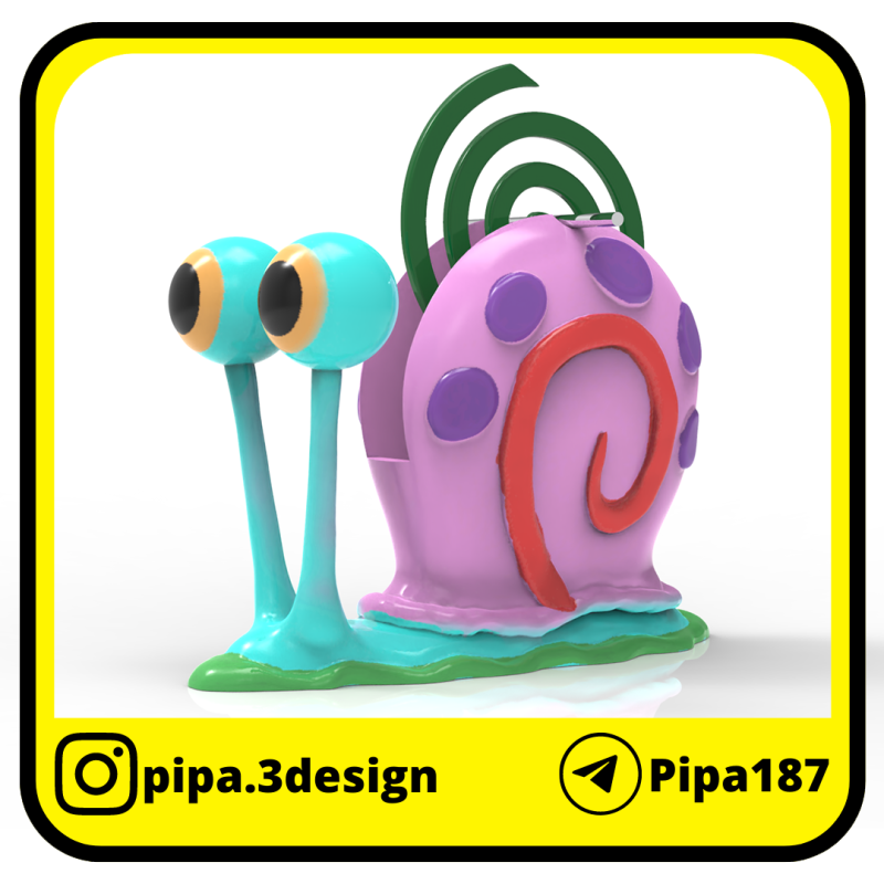 GARY SPIRAL HOLDER 3D 프린트 모델 .c4d .max .obj .3ds .fbx .stl .blend