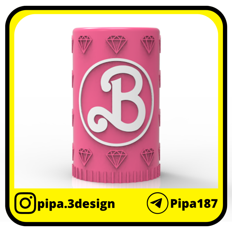 BARBIE CHILDRENS DAY PIGGY BANK 1 3D printmodel .c4d .max .obj .3ds .fbx .stl .blend 
