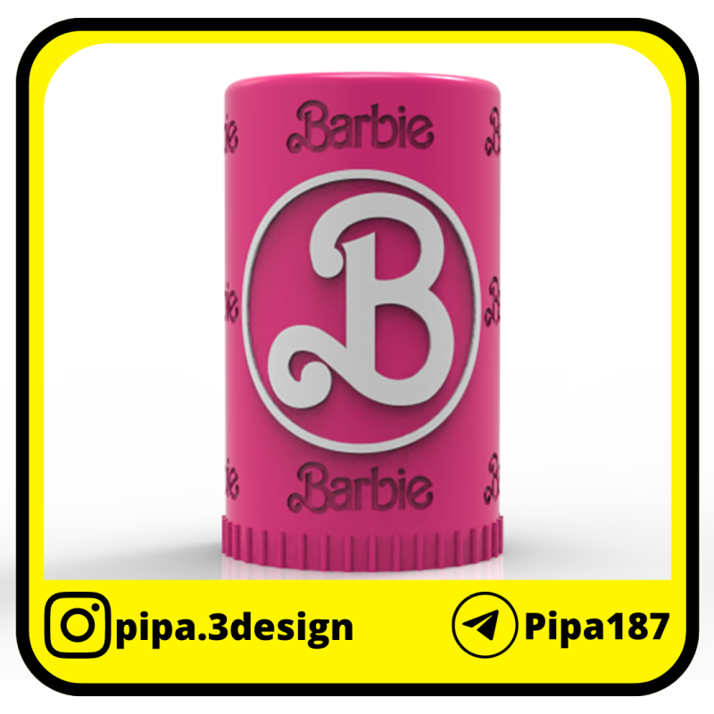 BARBIE CHILDRENS DAY PIGGY BANK 3 Model do druku 3D .c4d .max .obj .3ds .fbx .stl .blend 