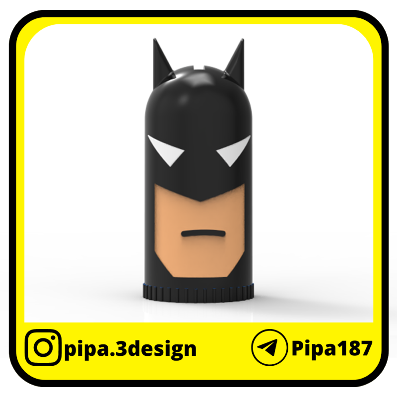 BATMAN CHILDRENS DAY PIGGY BANK 3 3D 打印模型 .c4d .max .obj .3ds .fbx .stl .blend