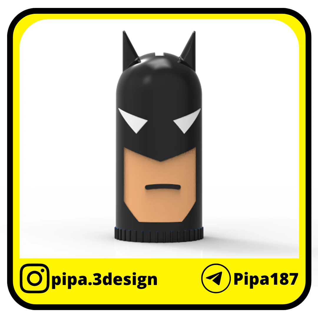 BATMAN CHILDRENS DAY PIGGY BANK 3 3D Print Model .c4d .max .obj .3ds .fbx .stl .blend 