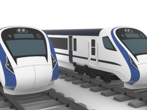 Vande Bharat Express Modelo 3D